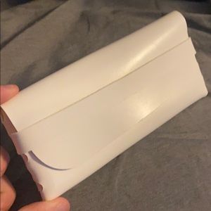 White Leather Glasses Cases